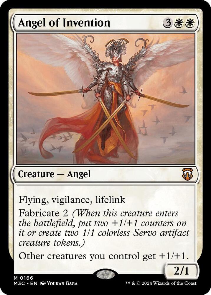 Angel of Invention (Ripple Foil) [Modern Horizons 3 Commander]