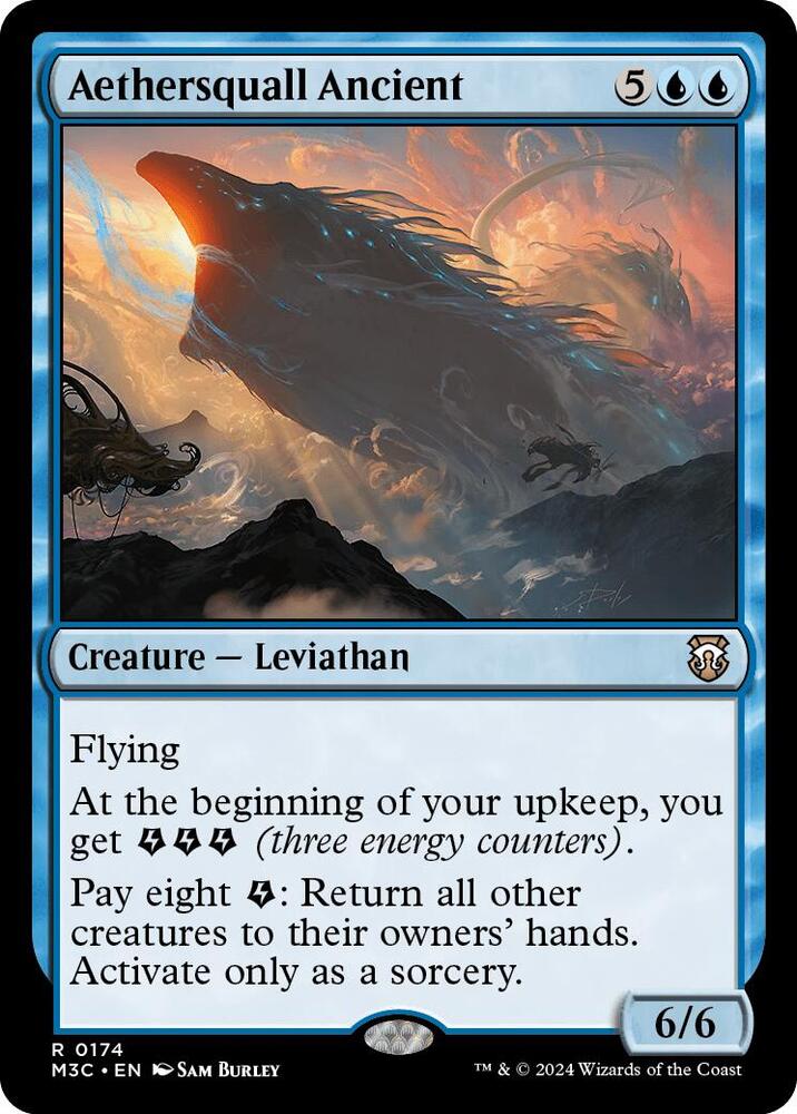 Aethersquall Ancient (Ripple Foil) [Modern Horizons 3 Commander]