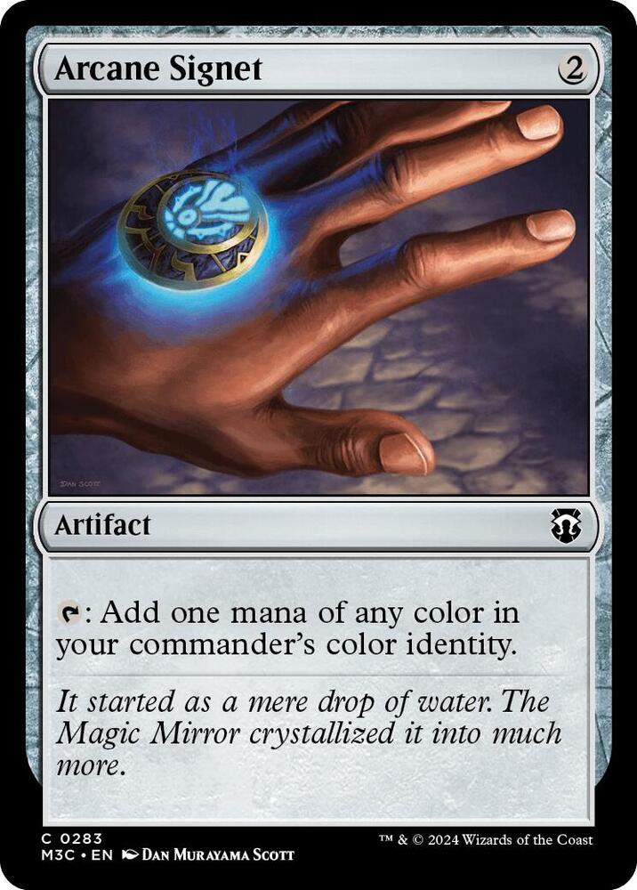 Arcane Signet (Ripple Foil) [Modern Horizons 3 Commander]