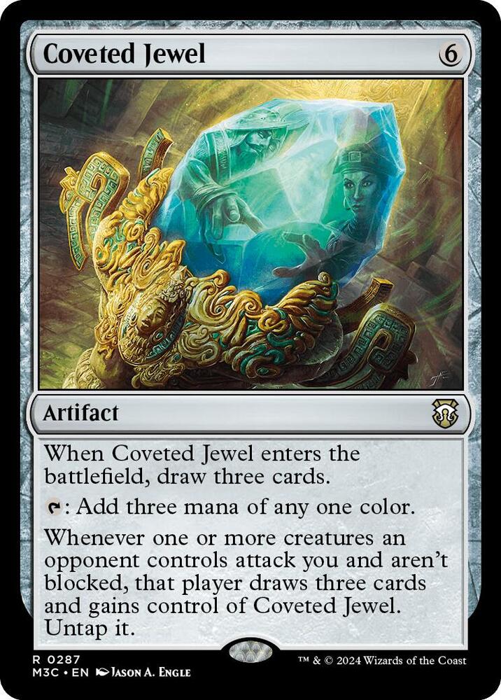 Coveted Jewel (Ripple Foil) [Modern Horizons 3 Commander]