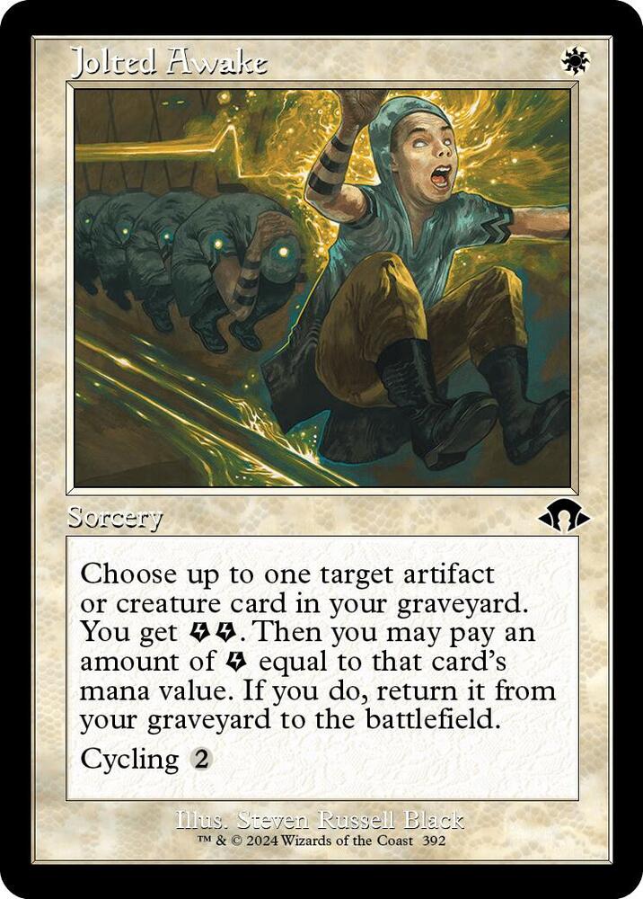 Jolted Awake (Retro Frame) [Modern Horizons 3]