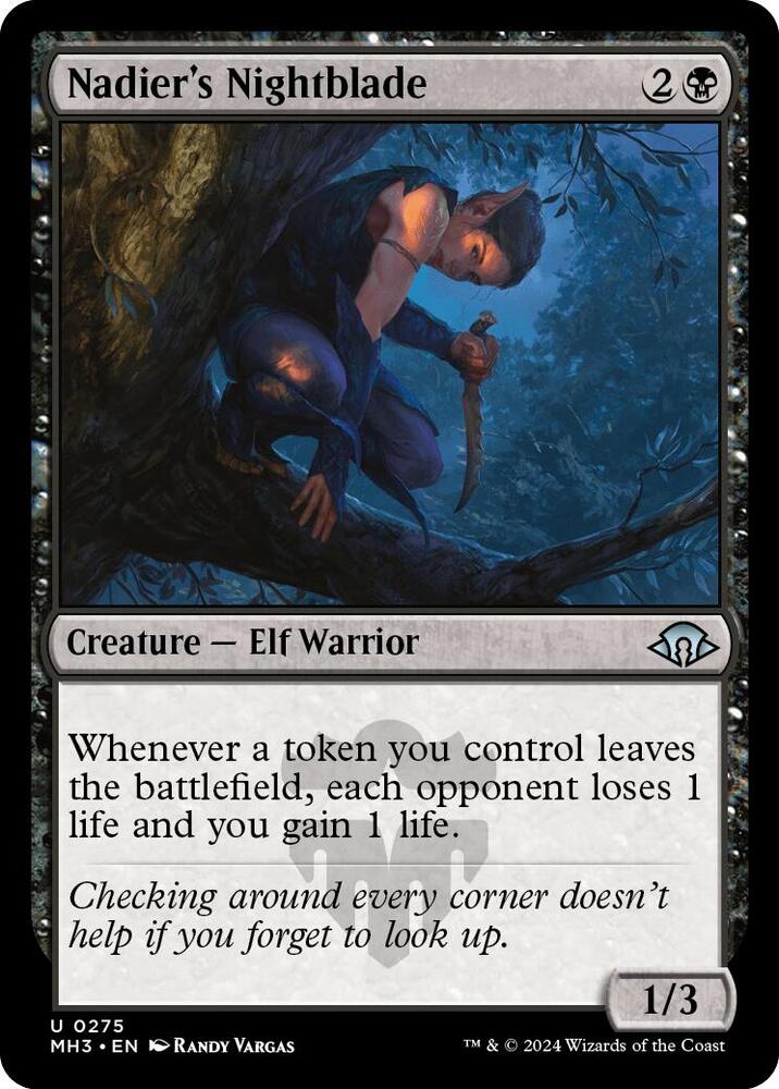 Nadier's Nightblade [Modern Horizons 3]