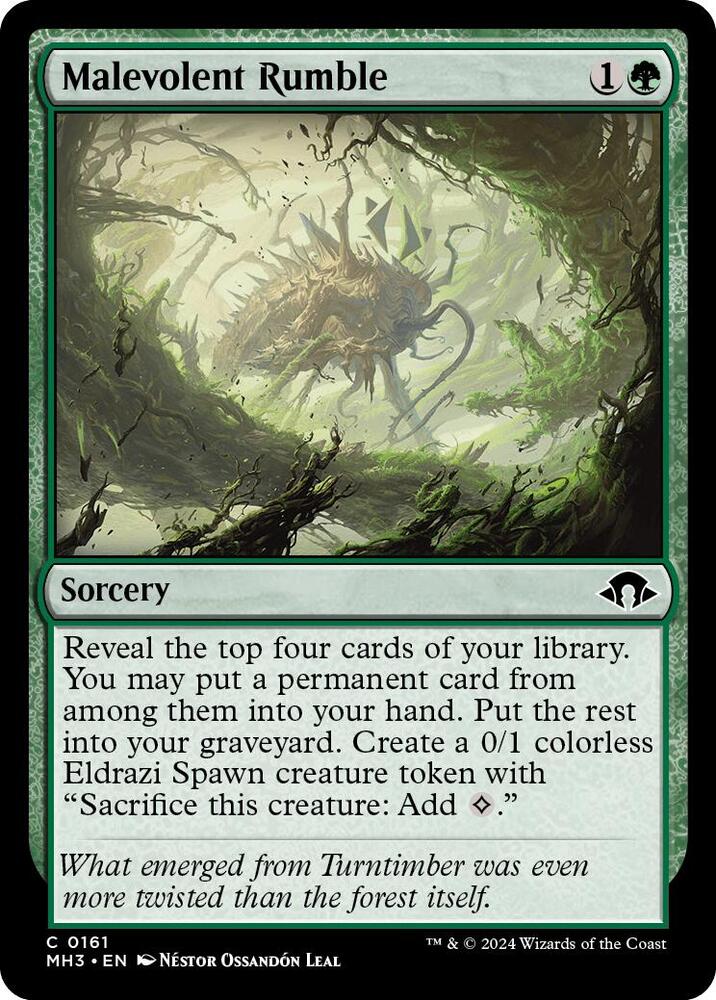 Malevolent Rumble [Modern Horizons 3]