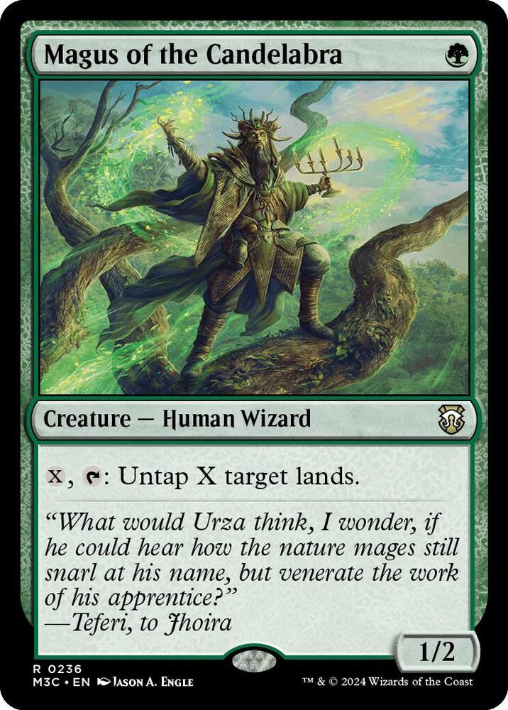 Magus of the Candelabra (Ripple Foil) [Modern Horizons 3 Commander]