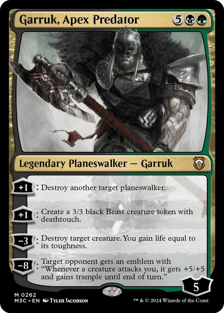 Garruk, Apex Predator [Modern Horizons 3 Commander]