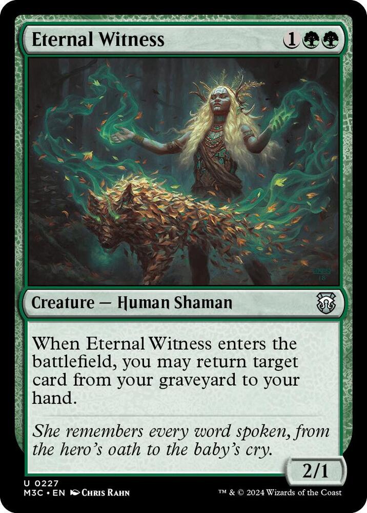 Eternal Witness [Modern Horizons 3 Commander]