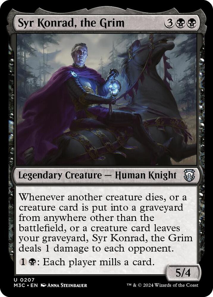 Syr Konrad, the Grim [Modern Horizons 3 Commander]