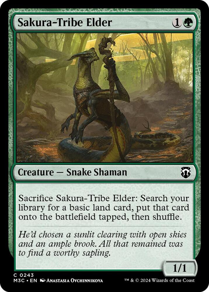 Sakura-Tribe Elder [Modern Horizons 3 Commander]