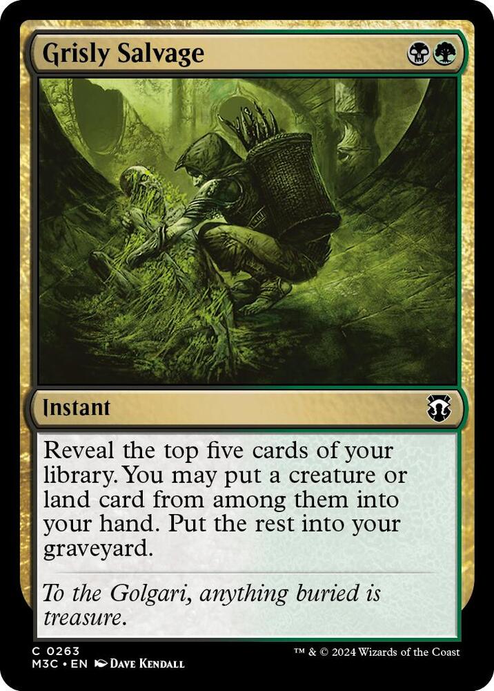Grisly Salvage [Modern Horizons 3 Commander]