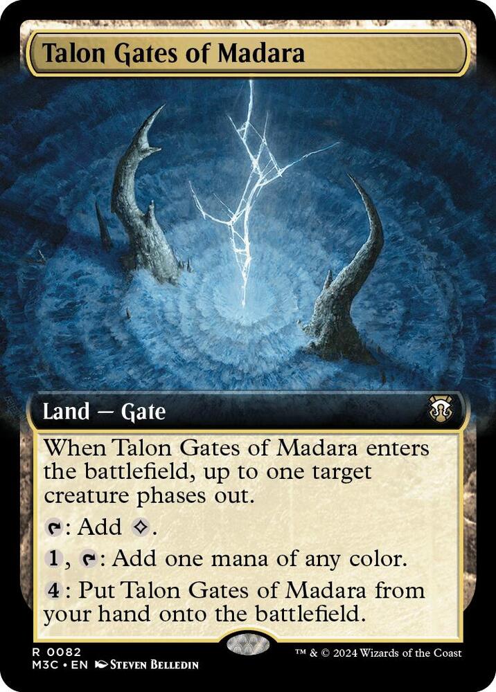 Talon Gates of Madara (Extended Art) (Ripple Foil) [Modern Horizons 3 Commander]