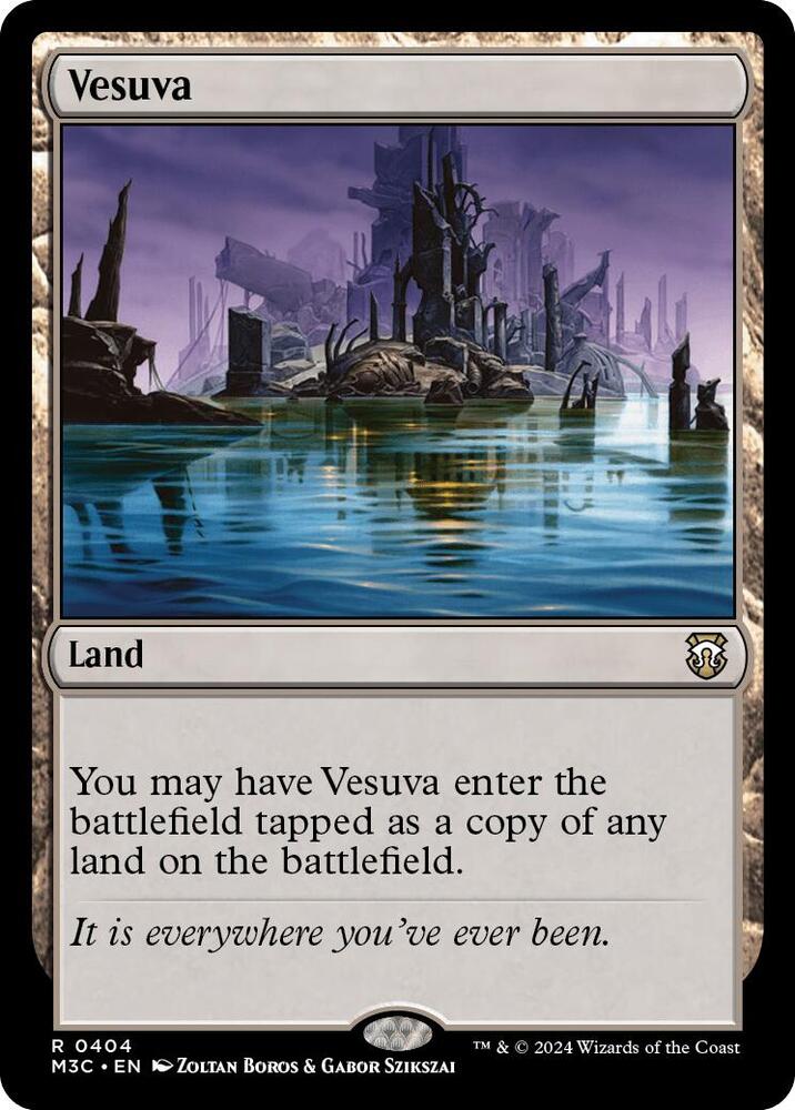 Vesuva (Ripple Foil) [Modern Horizons 3 Commander]