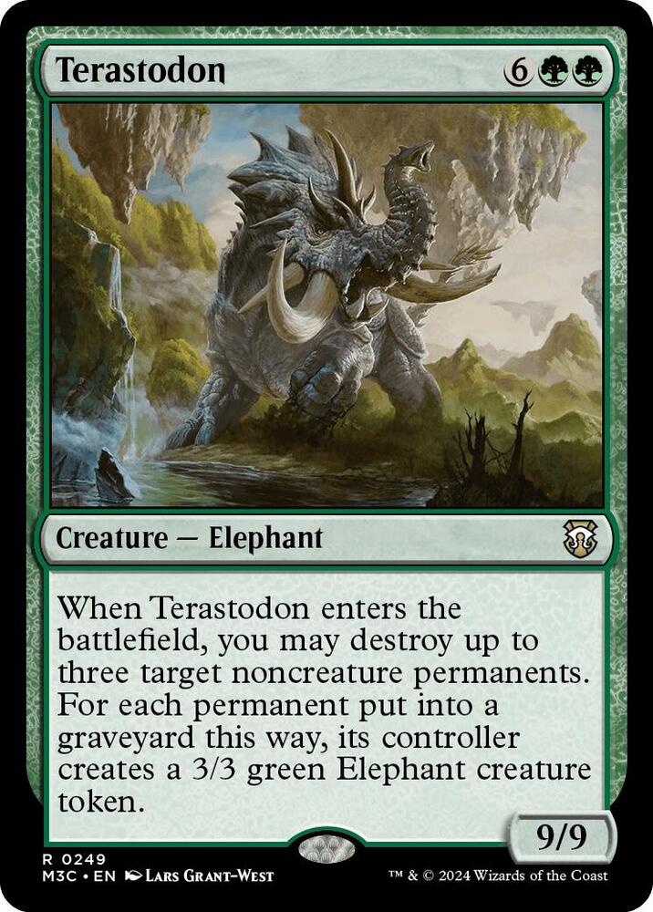 Terastodon (Ripple Foil) [Modern Horizons 3 Commander]
