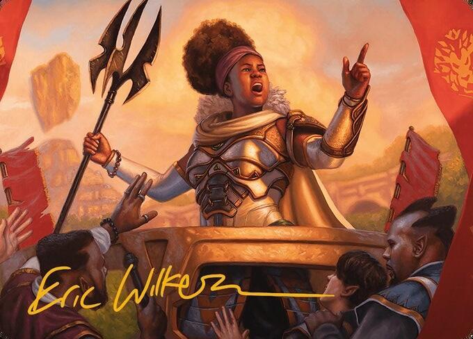 Recruiter of the Guard Art Card (Gold-Stamped Signature) [Modern Horizons 3 Art Series]