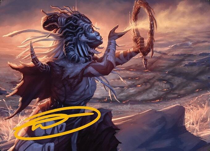 Witch Enchanter Art Card (Gold-Stamped Signature) [Modern Horizons 3 Art Series]