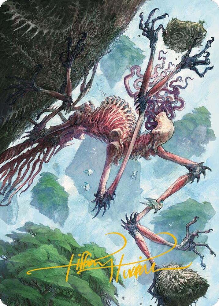 Territory Culler Art Card (Gold-Stamped Signature) [Modern Horizons 3 Art Series]