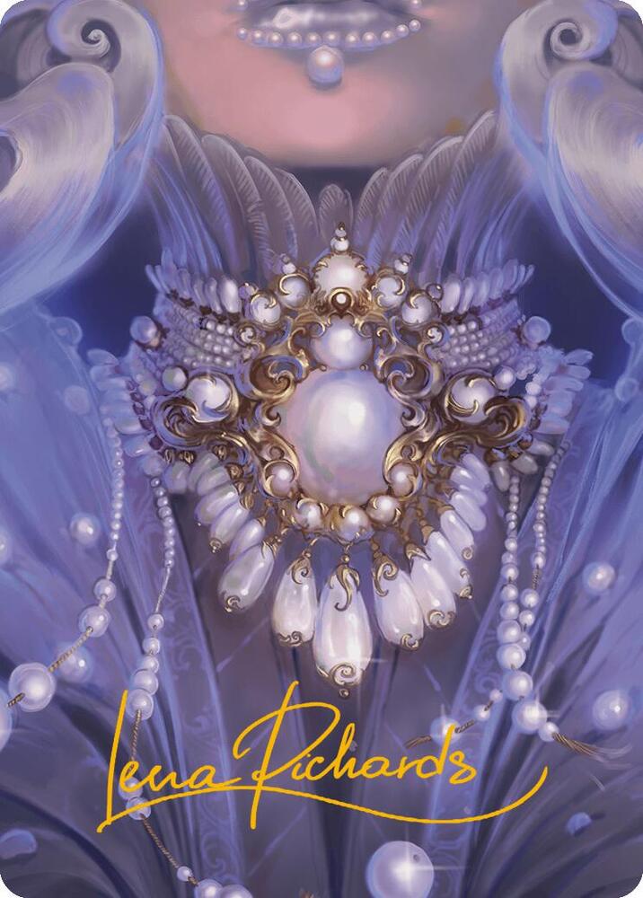 Pearl Medallion Art Card (Gold-Stamped Signature) [Modern Horizons 3 Art Series]