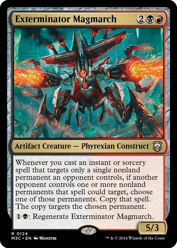 Exterminator Magmarch [Modern Horizons 3 Commander]