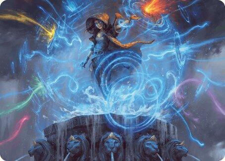 Flusterstorm Art Card [Modern Horizons 3 Art Series]
