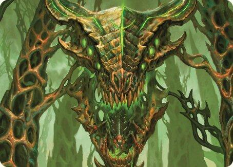 Colossal Dreadmask Art Card [Modern Horizons 3 Art Series]