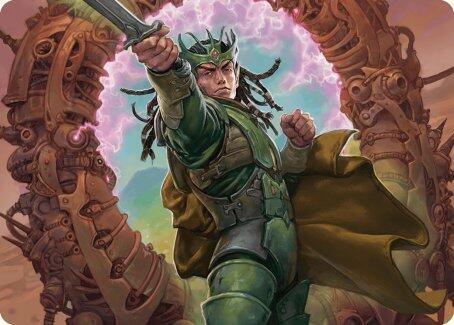 Eladamri, Korvecdal Art Card [Modern Horizons 3 Art Series]