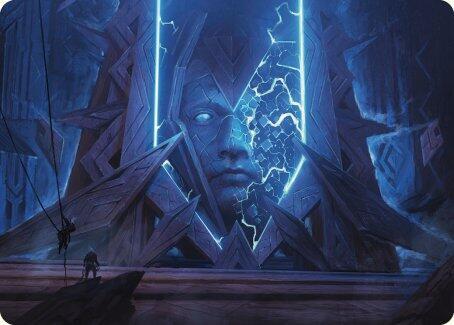 Stone Idol Generator Art Card [Modern Horizons 3 Art Series]