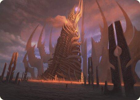 Phyrexian Tower Art Card [Modern Horizons 3 Art Series]