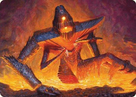 Molten Gatekeeper Art Card [Modern Horizons 3 Art Series]