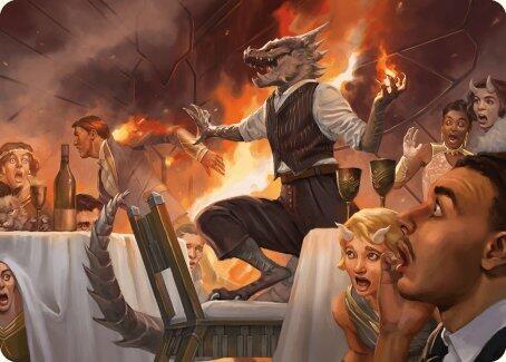 Party Thrasher Art Card [Modern Horizons 3 Art Series]