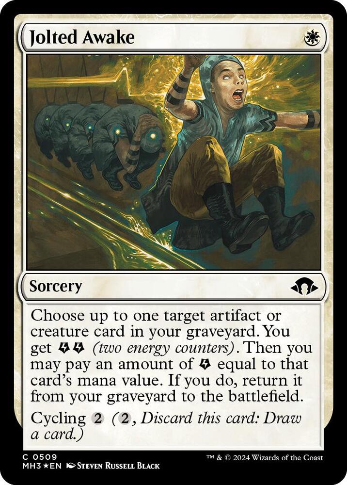Jolted Awake (Ripple Foil) [Modern Horizons 3]