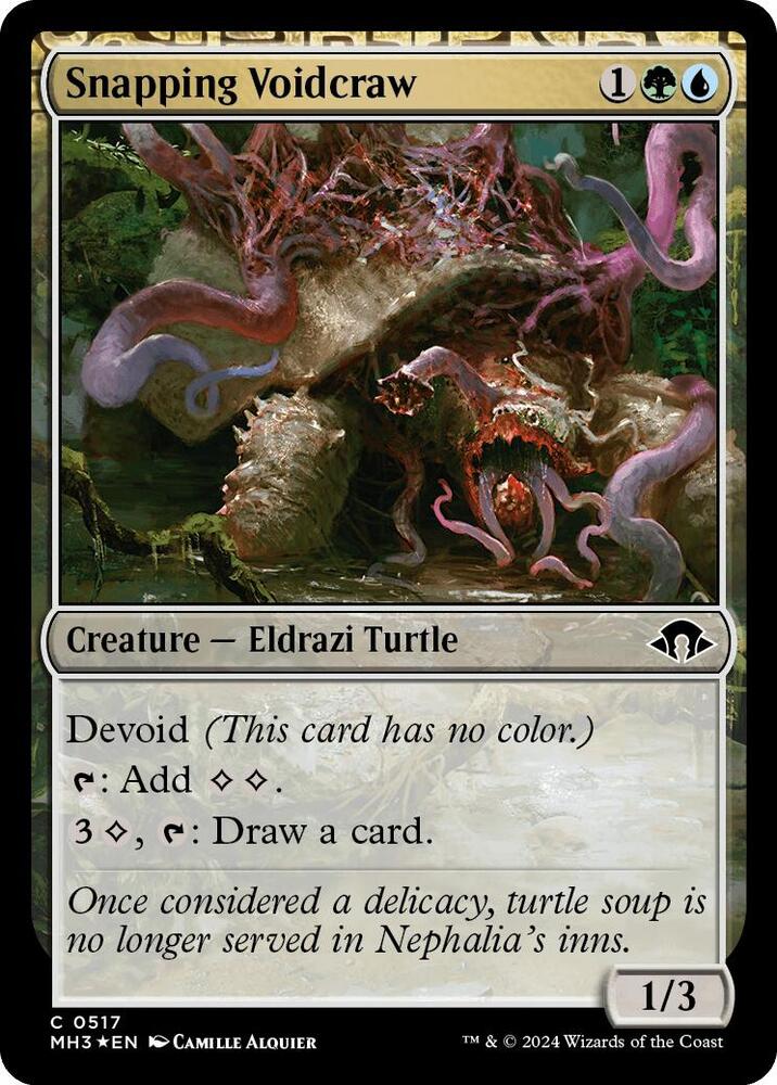 Snapping Voidcraw (Ripple Foil) [Modern Horizons 3]