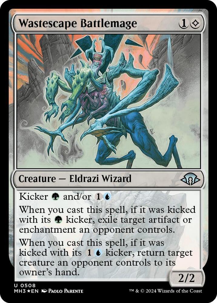 Wastescape Battlemage (Ripple Foil) [Modern Horizons 3]