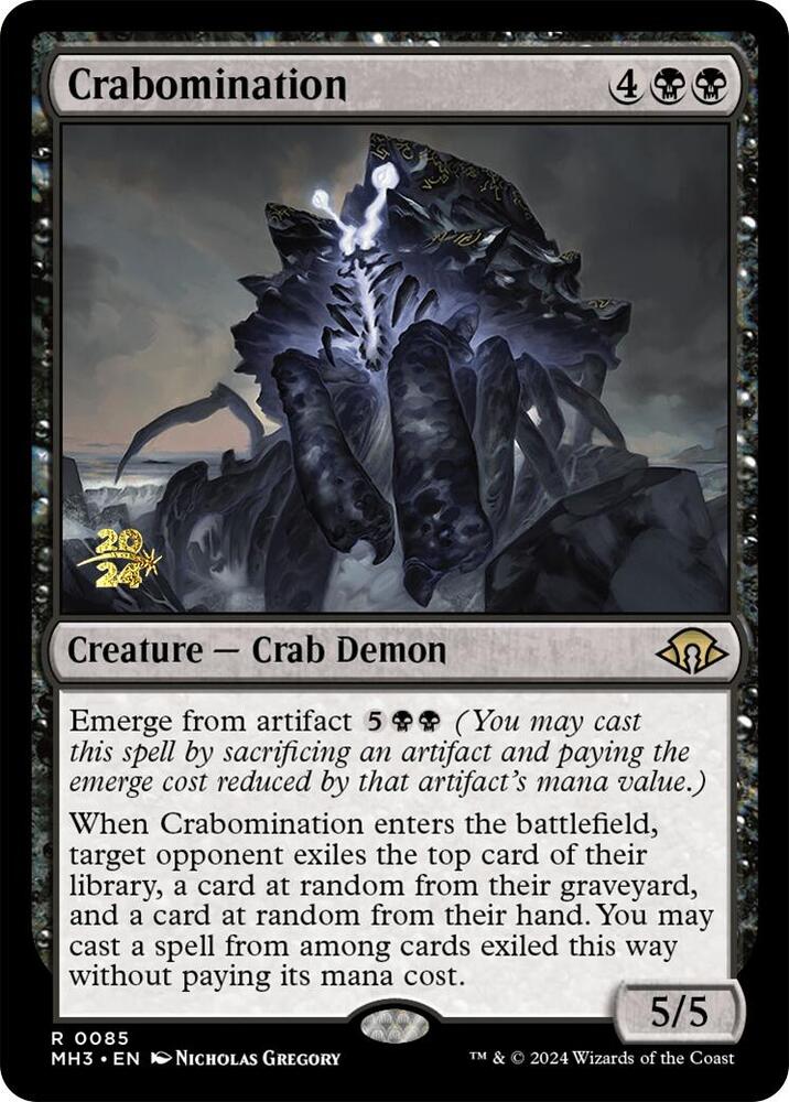 Crabomination [Modern Horizons 3 Prerelease Promos]