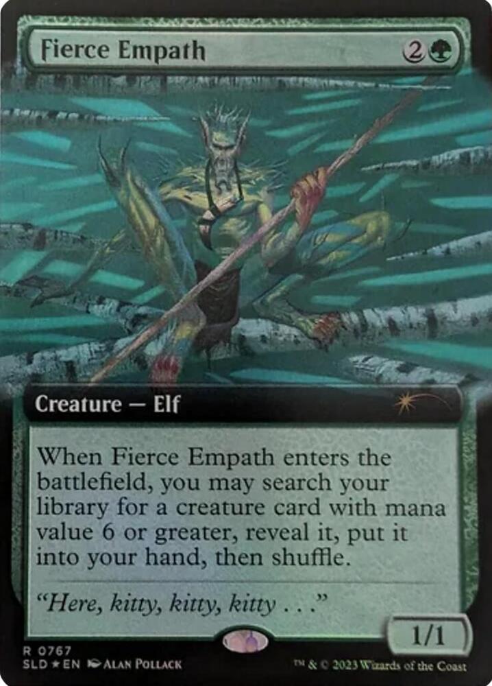 Fierce Empath (Extended Art) [Secret Lair Drop Series]