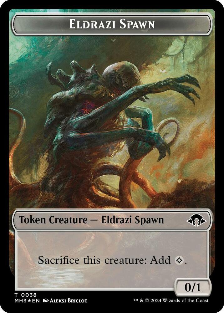 Eldrazi Spawn Token [Modern Horizons 3 Tokens]