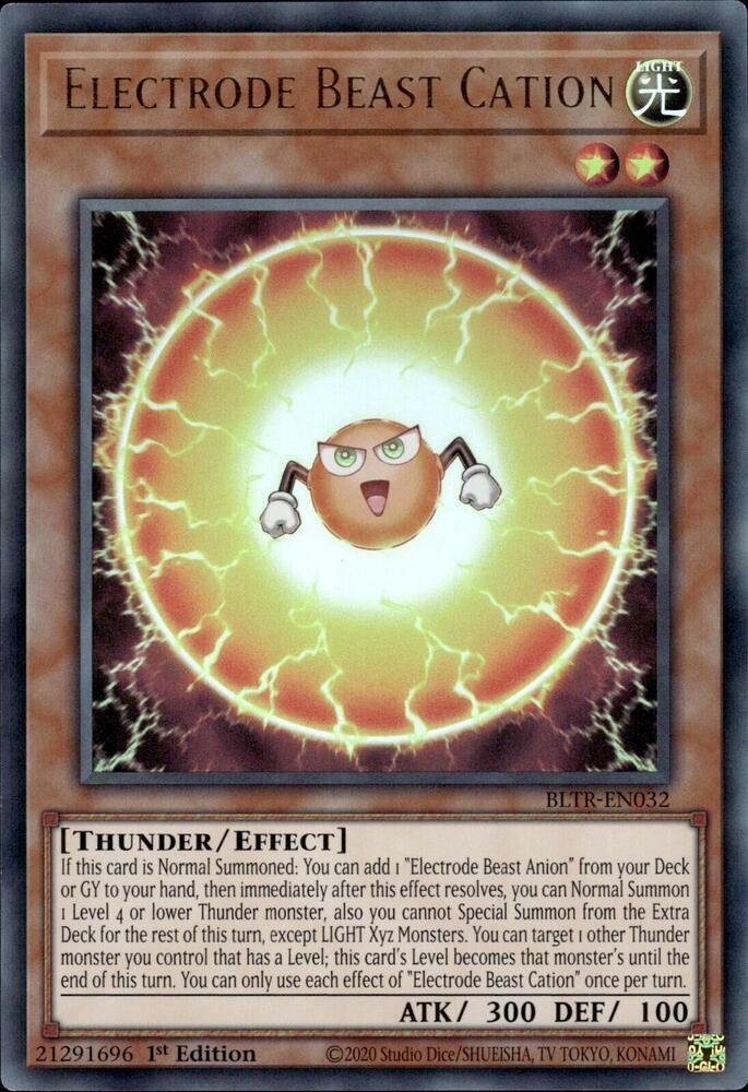 Electrode Beast Cation [BLTR-EN032] Ultra Rare