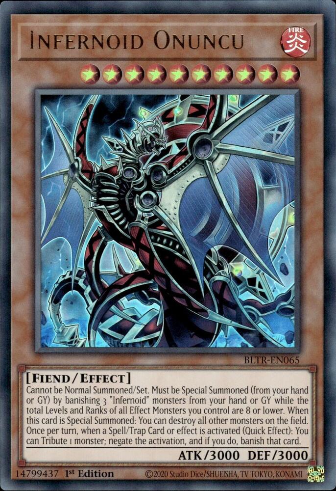 Infernoid Onuncu [BLTR-EN065] Ultra Rare