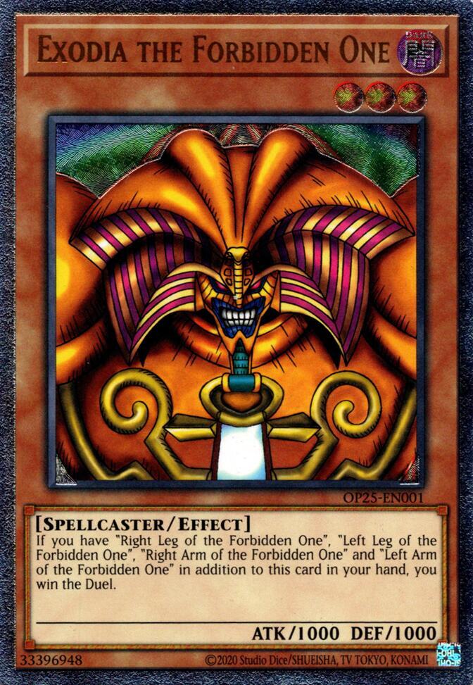 Exodia the Forbidden One (UTR) [OP25-EN001] Ultimate Rare
