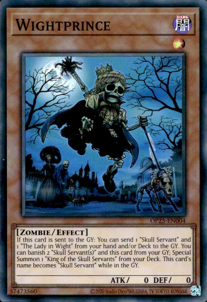 Wightprince [OP25-EN004] Super Rare