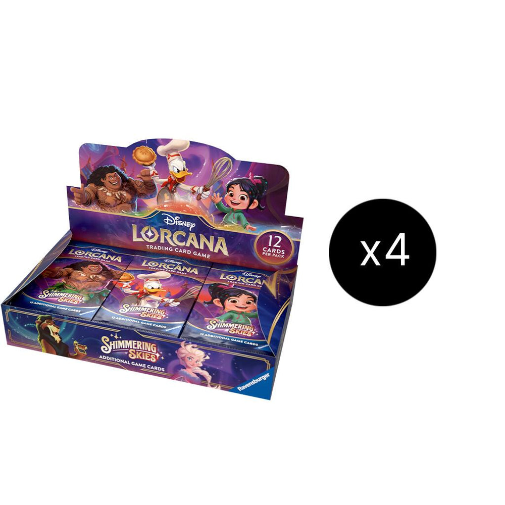 Disney Lorcana: Shimmering Skies Booster Box Case