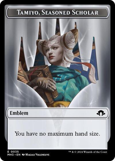 Tamiyo, Seasoned Scholar Token [Modern Horizons 3 Tokens]