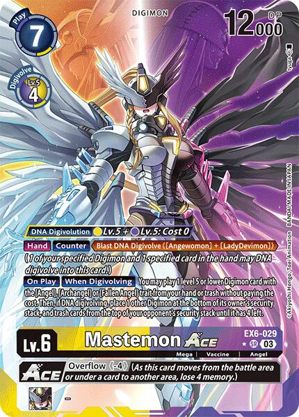 Mastemon ACE [EX6-029] (Alternate Art) [Infernal Ascension]