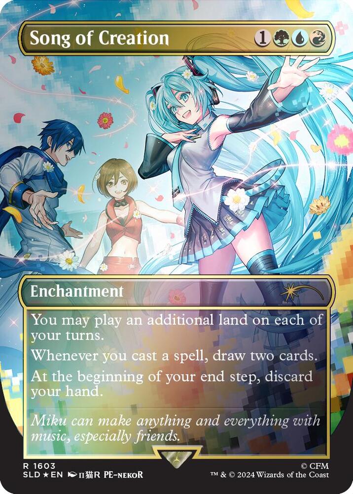 Song of Creation (Rainbow Foil) [Secret Lair Drop Series]