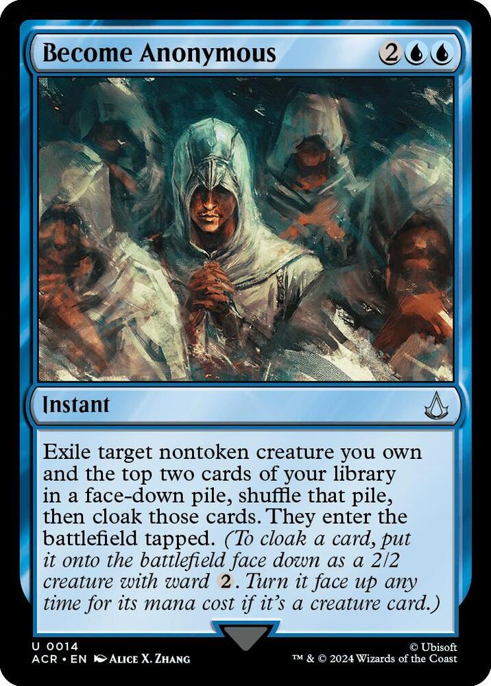 Become Anonymous [Assassin's Creed]