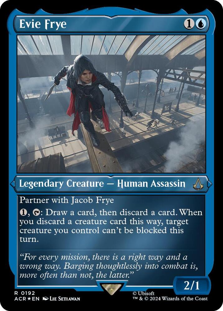 Evie Frye (Foil Etched) [Assassin's Creed]