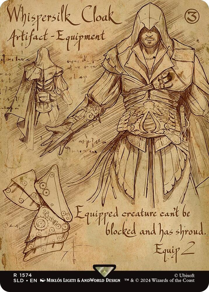 Whispersilk Cloak [Secret Lair Drop Series]