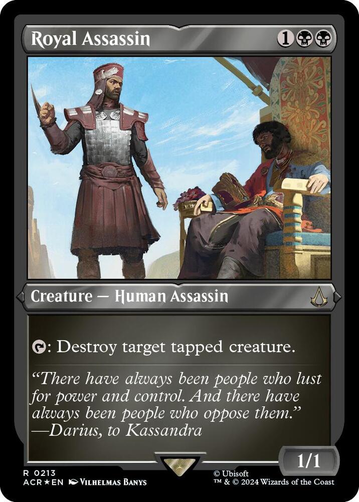 Royal Assassin (Foil Etched) [Assassin's Creed]