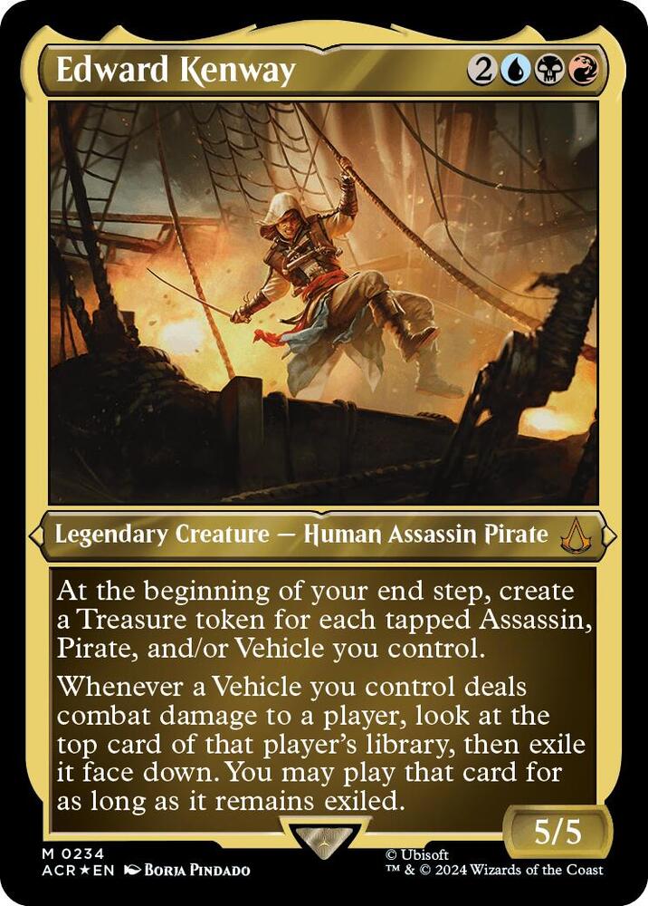 Edward Kenway (Foil Etched) [Assassin's Creed]