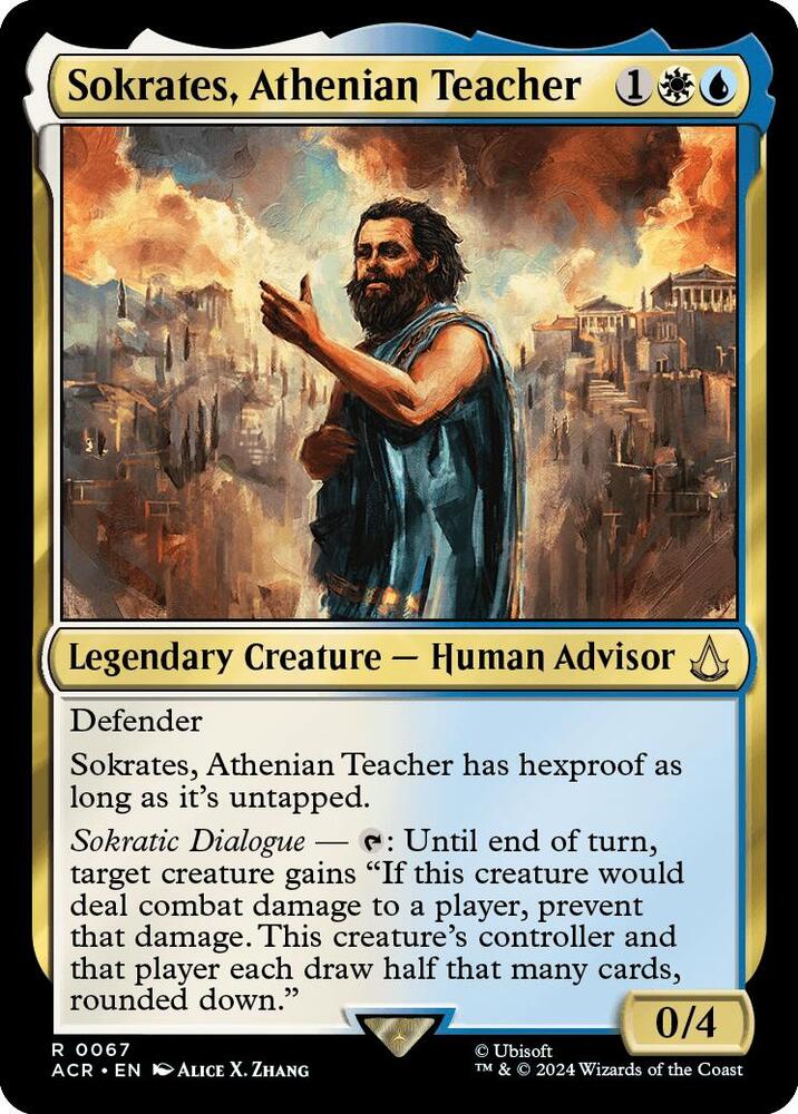Sokrates, Athenian Teacher [Assassin's Creed]