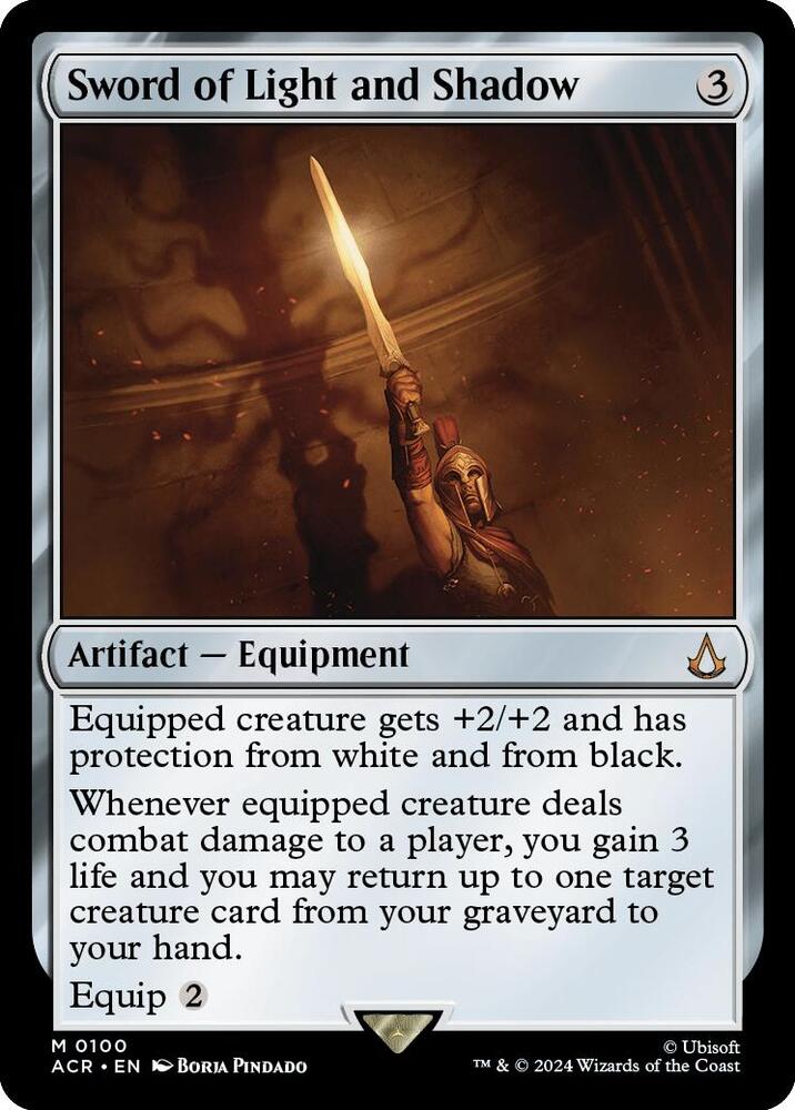 Sword of Light and Shadow [Assassin's Creed]