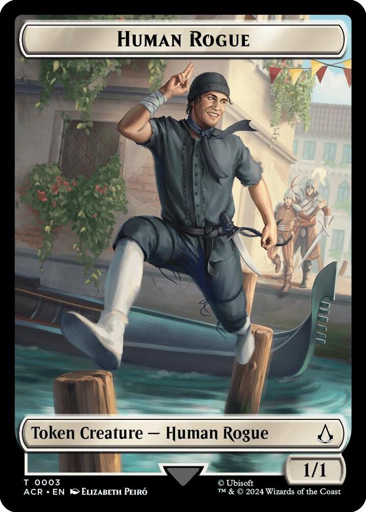 Human Rogue Token [Assassin's Creed Tokens]